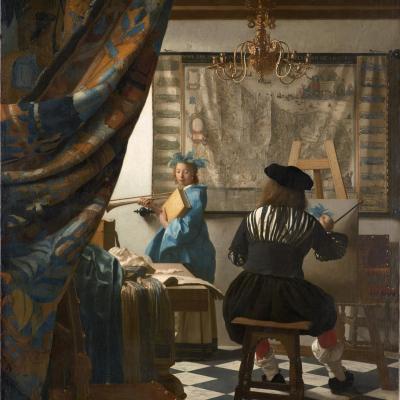 1818px jan vermeer the art of painting